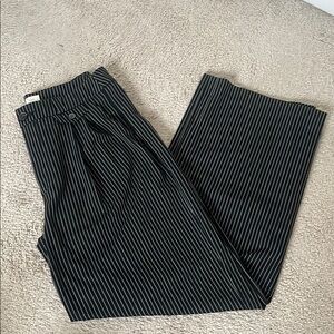 A New Day Black and White Striped Pants